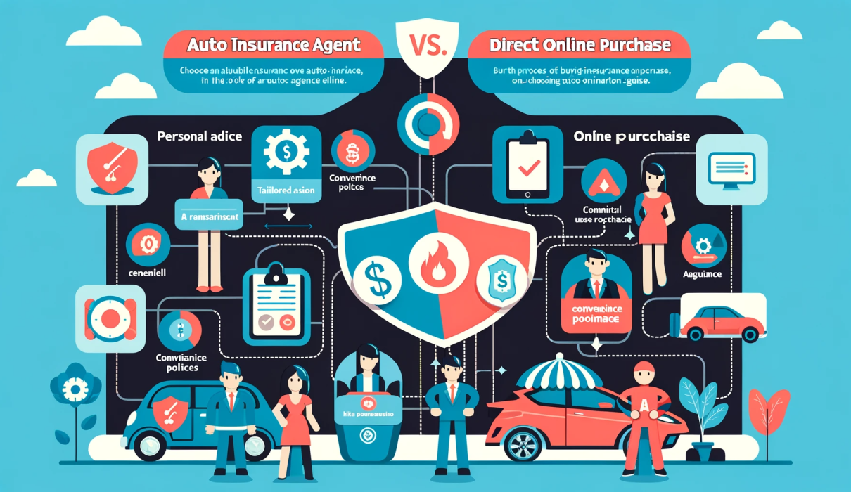 The Role of an Auto Insurance Agent Choosing between agents and direct online purchase