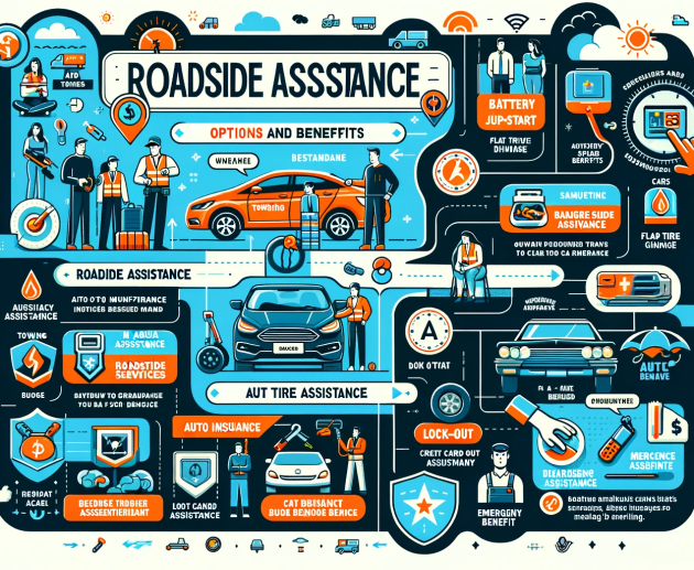 Roadside Assistance and Auto Insurance Options and benefits