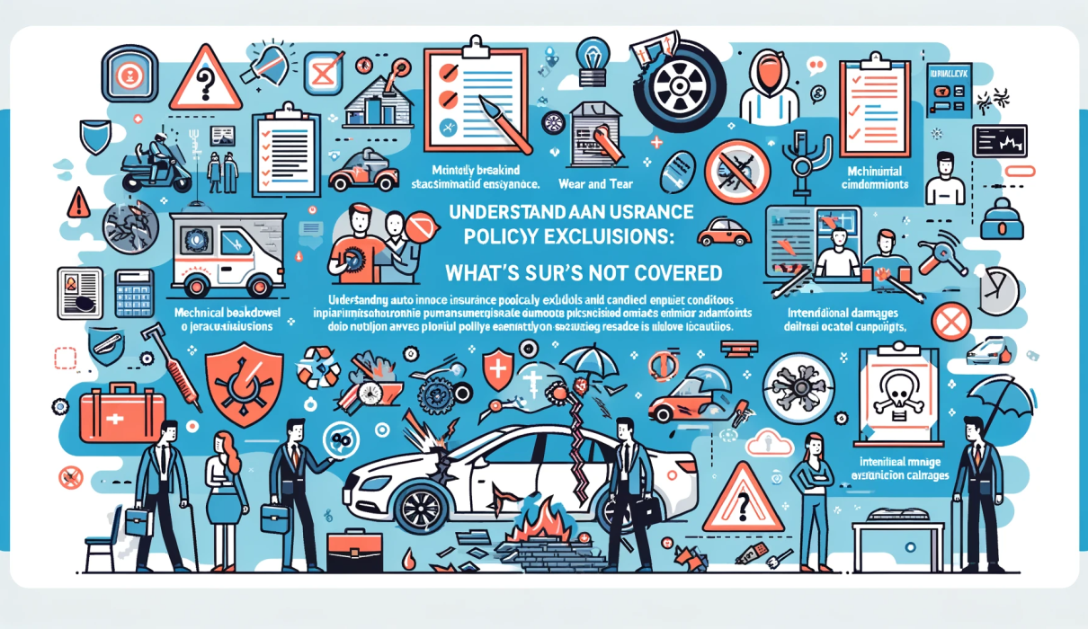 Understanding Auto Insurance Policy Exclusions What’s not covered