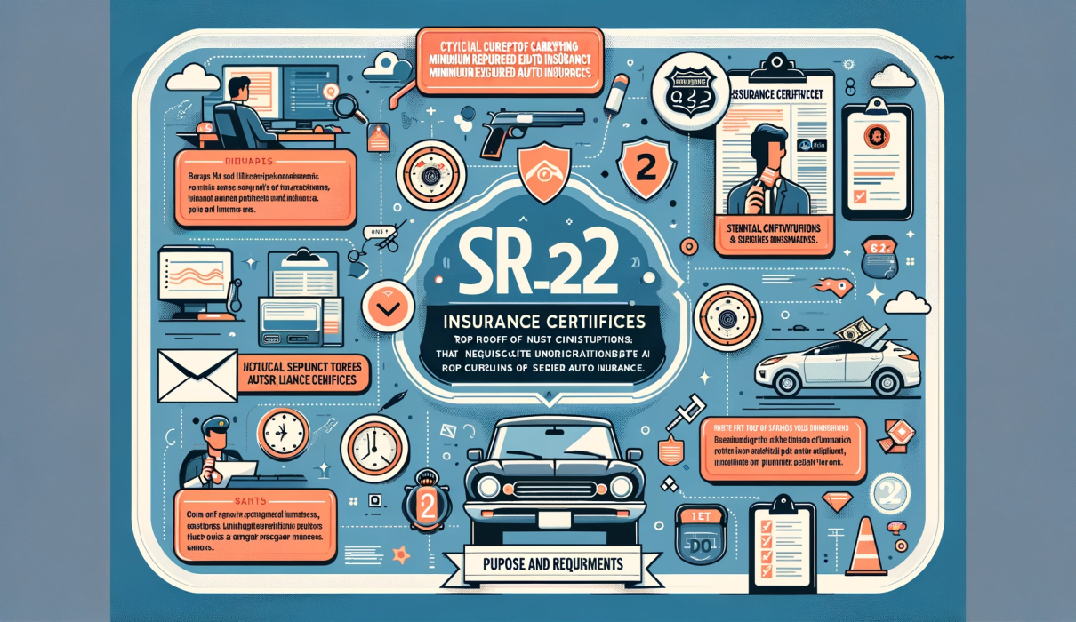 SR-22 Insurance Certificates Purpose and requirements