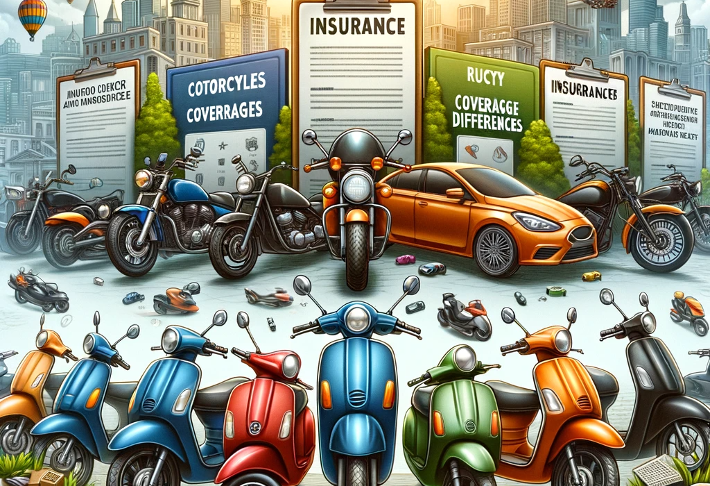 Auto Insurance for Motorcycles and Scooters Coverage options and differences from standard auto policies