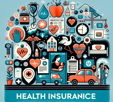 Health Insurance Benefits Preventive Care, Hospitalization, Doctor's Visits, Maternity Coverage, Mental Health Coverage